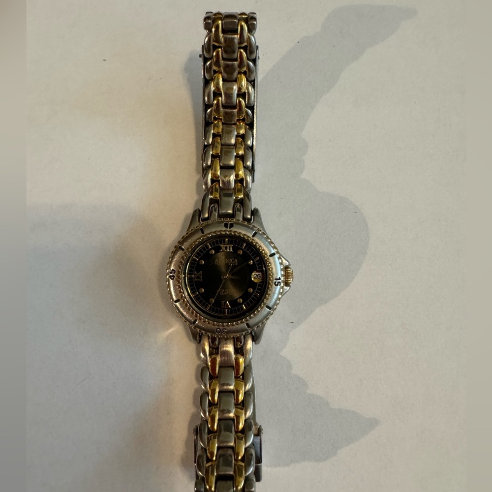 American Perry Ellis watch with date